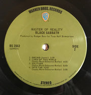 Black Sabbath : Master Of Reality (LP, Album, Emb)