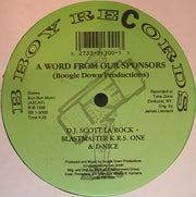 Boogie Down Productions : The Bridge Is Over  (12", RP)