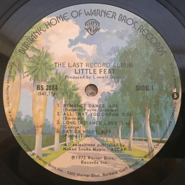 Little Feat : The Last Record Album (LP, Album, San)