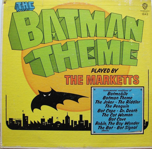 The Marketts : The Batman Theme Played By The Marketts (LP, Album, Mono)