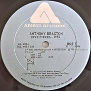 Anthony Braxton : Five Pieces 1975 (LP, Album, PRC)