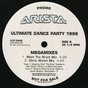 Unknown Artist : Ultimate Dance Party 1999 Megamixes (12", Promo)