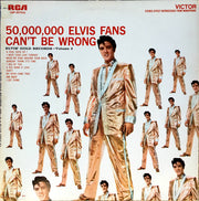 Elvis Presley : 50,000,000 Elvis Fans Can't Be Wrong (Elvis' Gold Records, Vol. 2) (LP, Comp, RE, Bla)