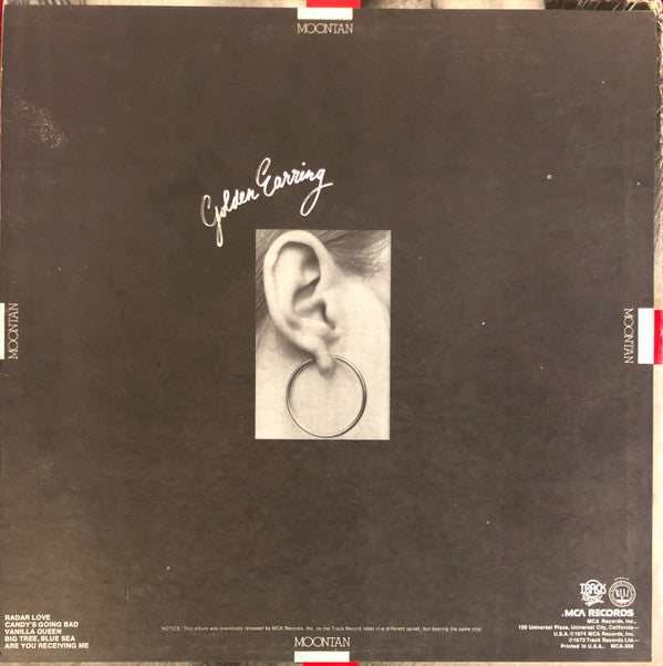 Golden Earring : Moontan (LP, Album, Pin)