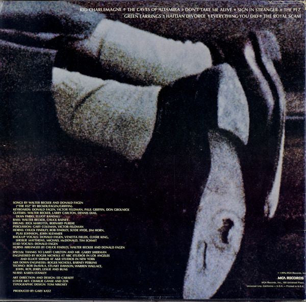 Steely Dan : The Royal Scam (LP, Album, RE, Glo)