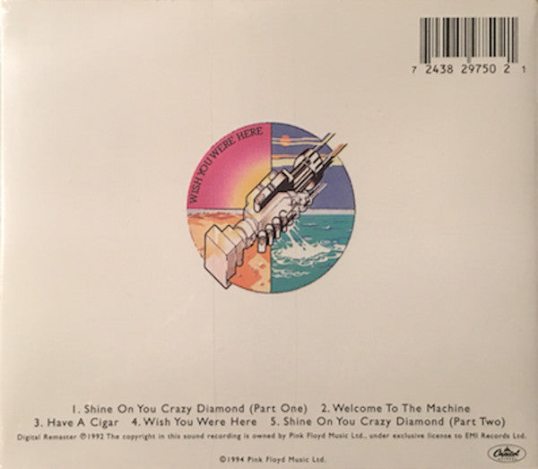 Pink Floyd : Wish You Were Here (CD, Album, RE, RM, O-C)