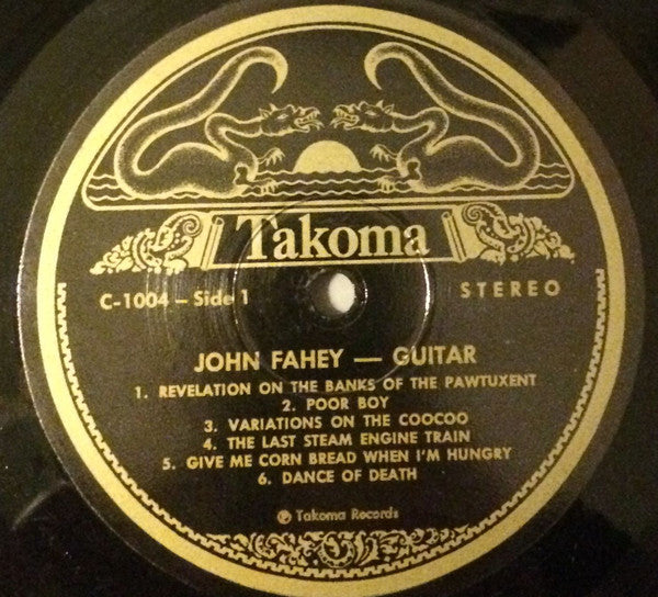 John Fahey : Volume 3 / The Dance Of Death & Other Plantation Favorites (LP, Album, Mono, RE)