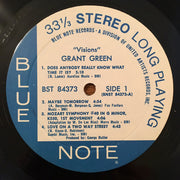 Grant Green : Visions (LP, Album)