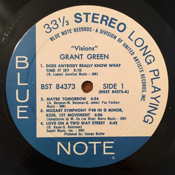 Grant Green : Visions (LP, Album)