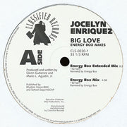 Jocelyn Enriquez : Big Love (Energy Box Mixes) (12", Promo)