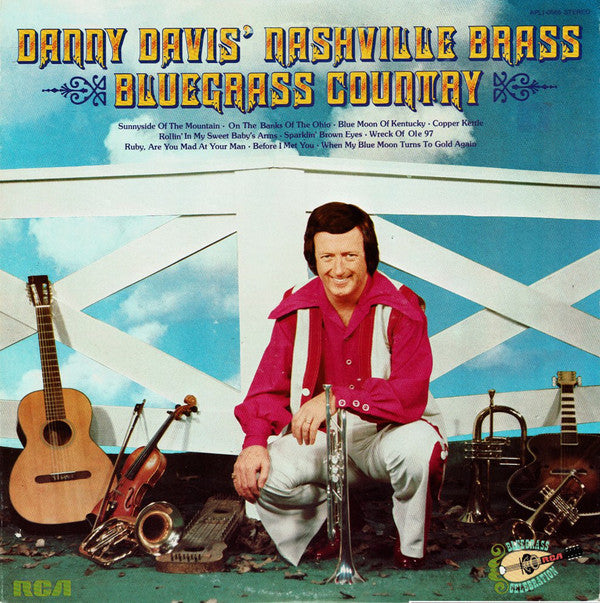 Danny Davis & The Nashville Brass : Bluegrass Country (LP, Album)