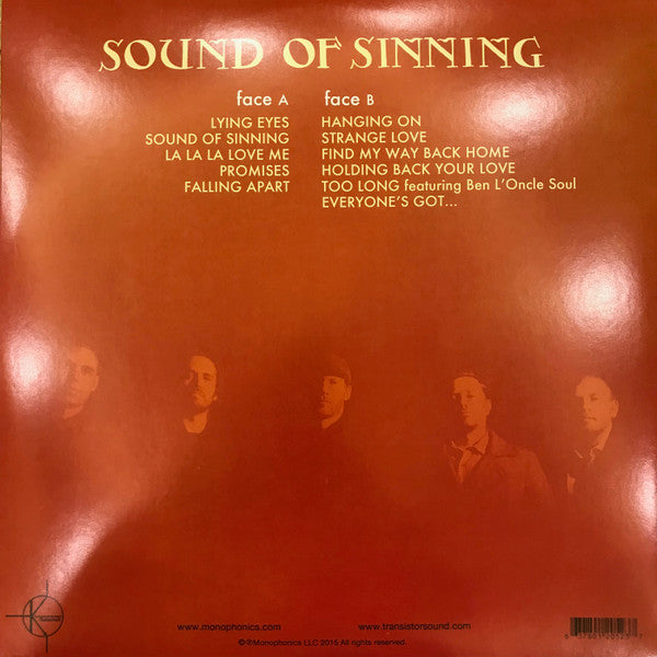 Monophonics : Sound Of Sinning (LP, Album, Gat)
