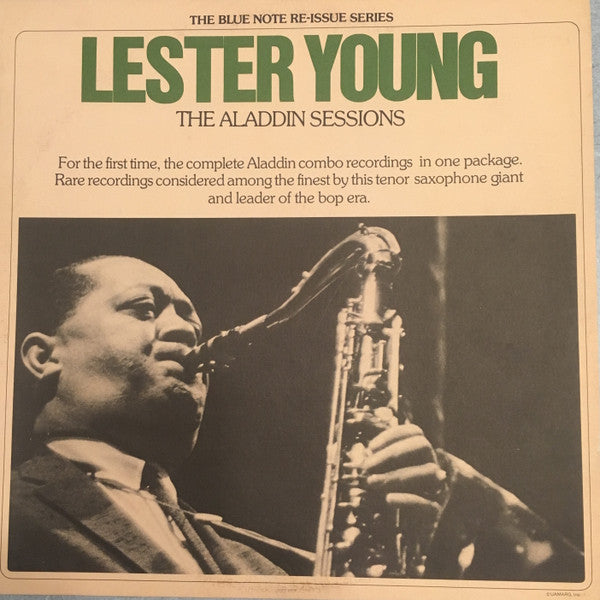 Lester Young : The Aladdin Sessions (2xLP, Comp, Mono)