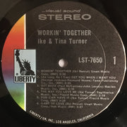 Ike & Tina Turner : Workin' Together (LP, Album, Ter)