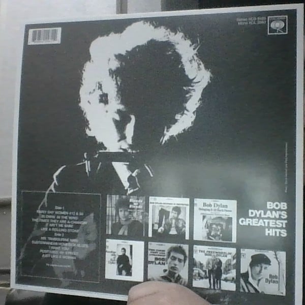 Bob Dylan : Bob Dylan's Greatest Hits (LP, Comp, RE)