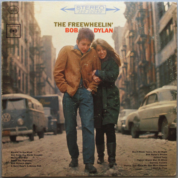 Bob Dylan : The Freewheelin' Bob Dylan (LP, Album, RE, Pit)