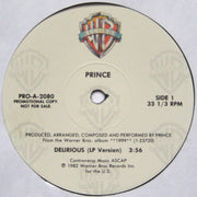 Prince : Delirious (12", Single, Promo)