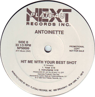 Antoinette : Who's The Boss (12", Promo)
