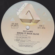 Outlaws : Bring It Back Alive (2xLP, Album, CTH)