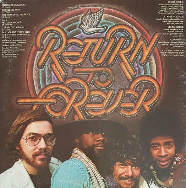 Return To Forever : Romantic Warrior (LP, Album, San)