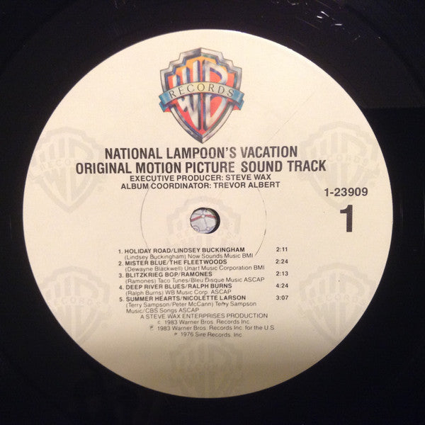 Various : National Lampoon's Vacation - Original Motion Picture Sound Track (LP, Comp)