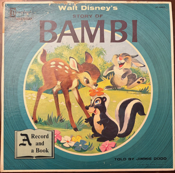 Jimmie Dodd : Story Of Bambi (LP, Album, Mono, RE)