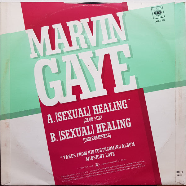 Marvin Gaye : (Sexual) Healing (Club Mix) (12", Single)