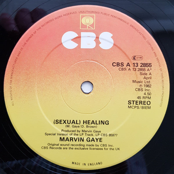 Marvin Gaye : (Sexual) Healing (Club Mix) (12", Single)