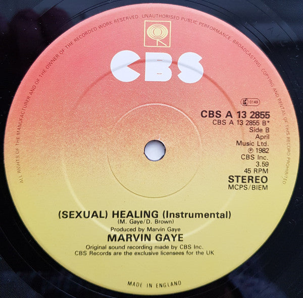 Marvin Gaye : (Sexual) Healing (Club Mix) (12", Single)