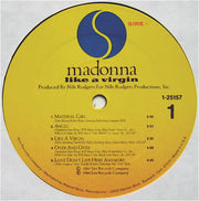 Madonna : Like A Virgin (LP, Album, All)