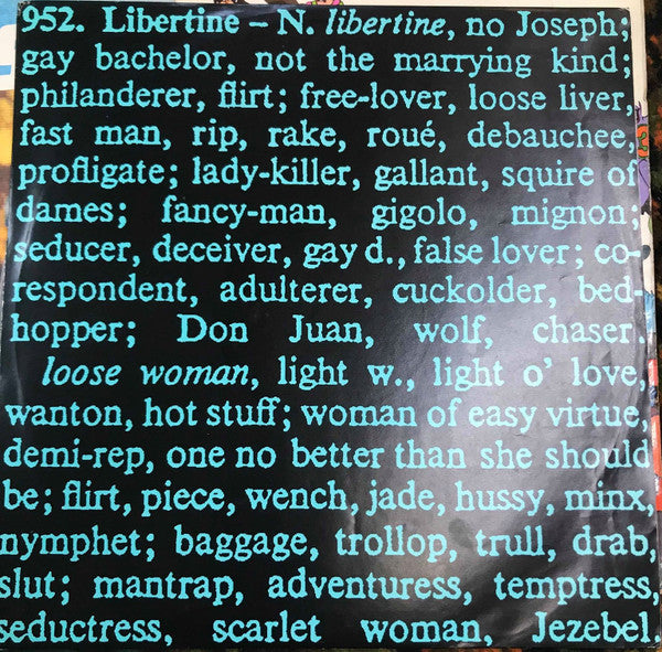 Blood Uncles* : Libertine (LP, Album)