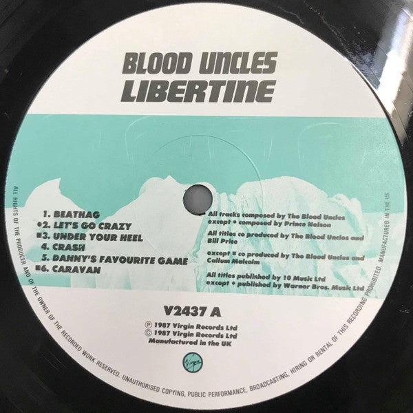 Blood Uncles* : Libertine (LP, Album)