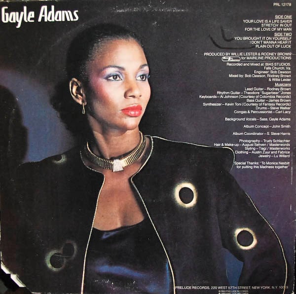 Gayle Adams : Gayle Adams (LP, Album, Promo)