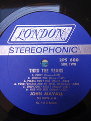 John Mayall : Thru The Years (2xLP, Comp)