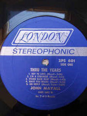 John Mayall : Thru The Years (2xLP, Comp)