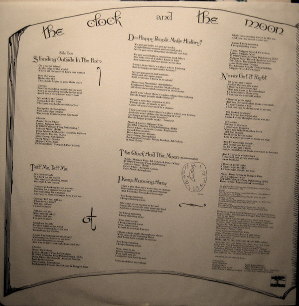 Skipper Wise : The Clock And The Moon  (LP, Album)