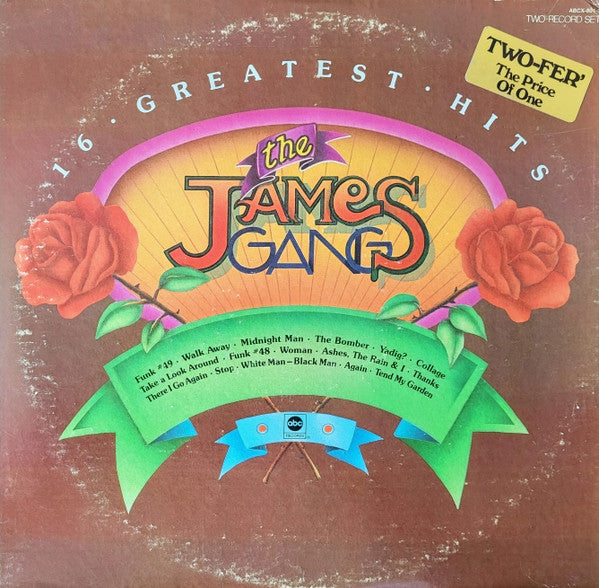 James Gang : 16 Greatest Hits (2xLP, Comp, RP, Ter)