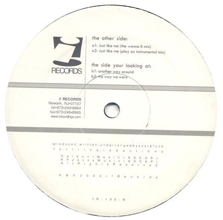 Big Sexy Presents Yost And Funk* : Just Like Me EP (12", EP)