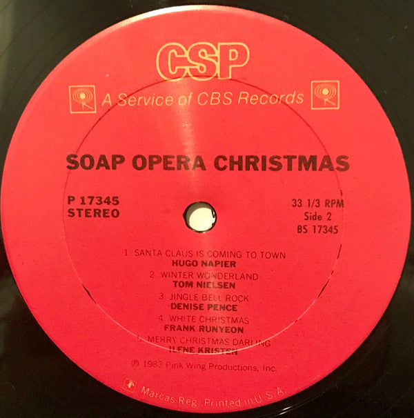 Various : Soap Opera Christmas (LP)