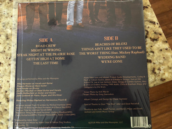 Mike And The Moonpies : Steak Night At The Prairie Rose (LP, Album)