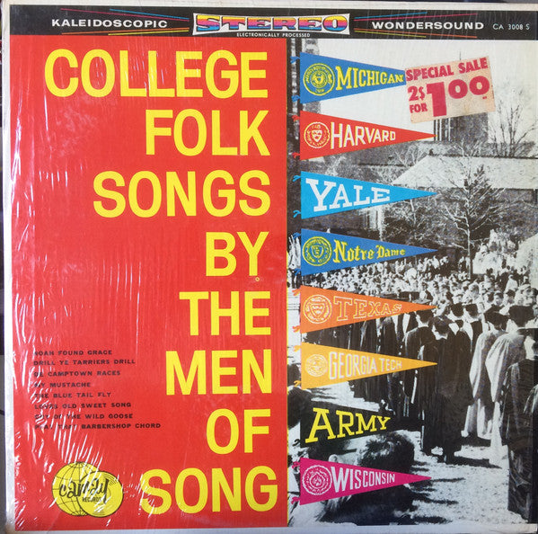 The Men Of Song : College Folk Songs (LP)