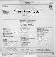 Miles Davis : E.S.P. (LP, Album, RE, Pit)