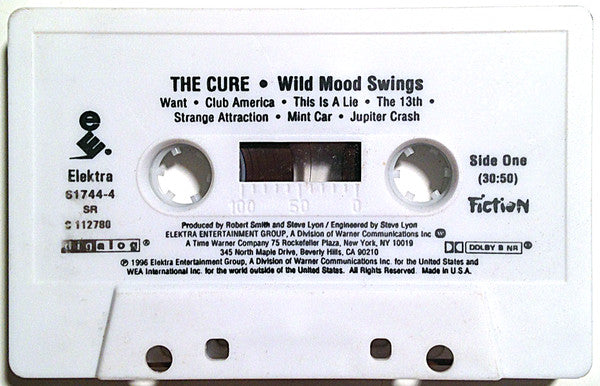 The Cure : Wild Mood Swings (Cass, Album, Club, BMG)