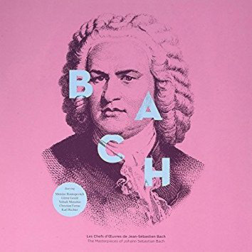 Jean Sebastien Bach* = Johann Sebastian Bach :  Les Chefs D'Œuvres De Jean Sebastien Bach = The Masterpieces Of Johann-Sebastian Bach (LP, Comp, 180)