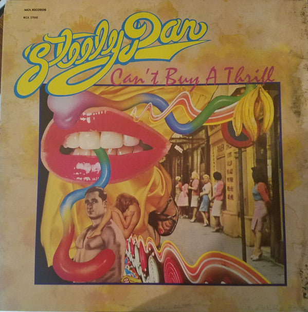 Steely Dan : Can't Buy A Thrill (LP, Album, RE, Pin)