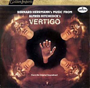 Bernard Herrmann : Bernard Herrmann's Music From Alfred Hitchcock's "Vertigo" (LP, Album, RE)