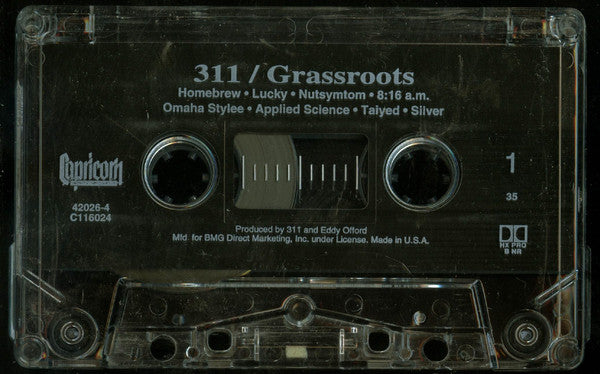 311 : Grassroots (Cass, Album, Club)