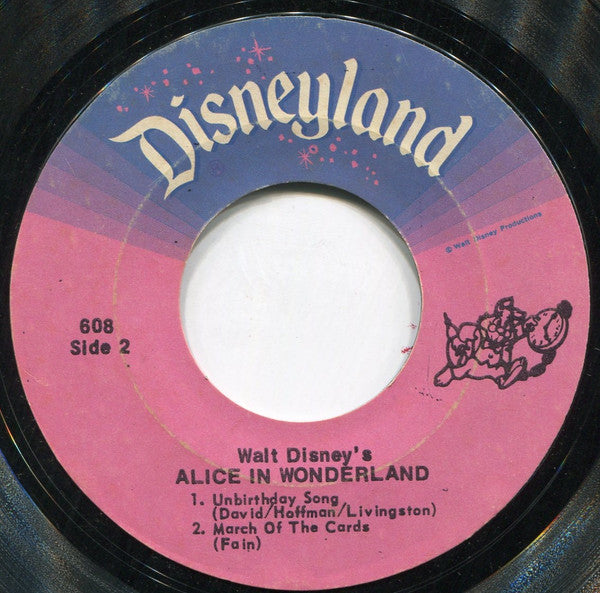 Unknown Artist : Alice In Wonderland (7", EP, RE, RP)