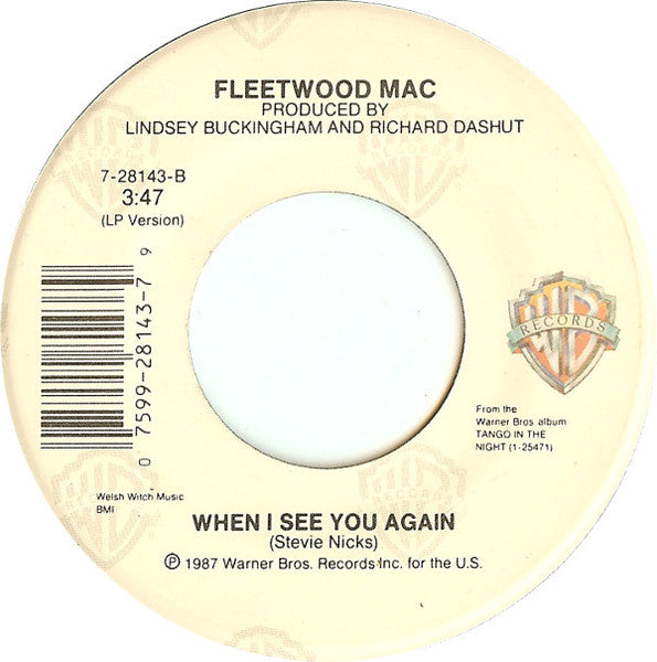 Fleetwood Mac : Everywhere (7", Single)