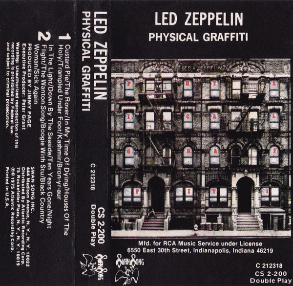 Led Zeppelin : Physical Graffiti (Cass, Album, Club)